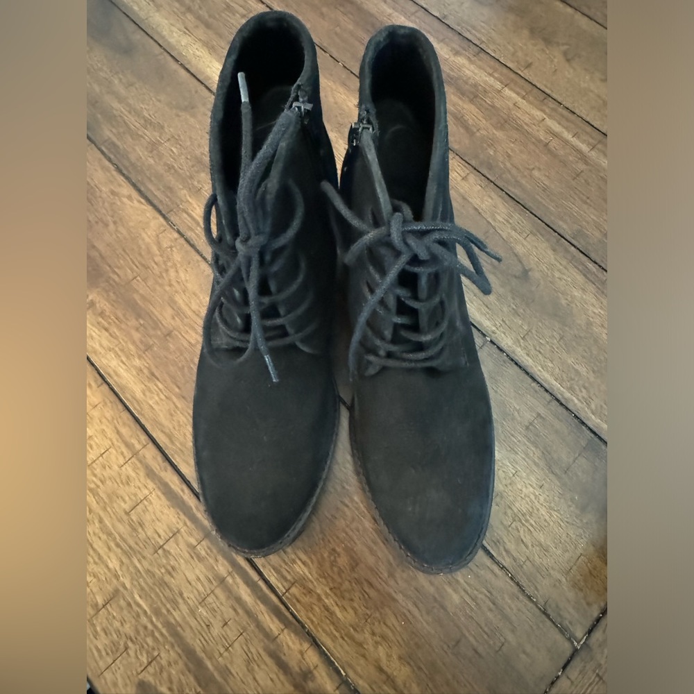 Lucky Brand suede bootie